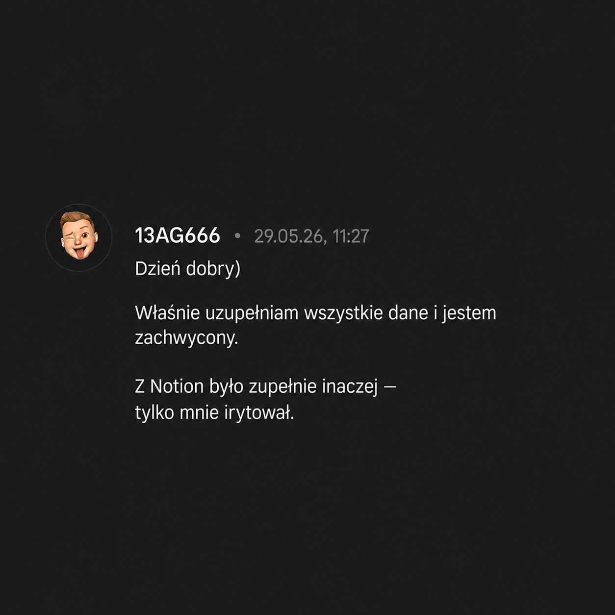 Opinia — 13AG666