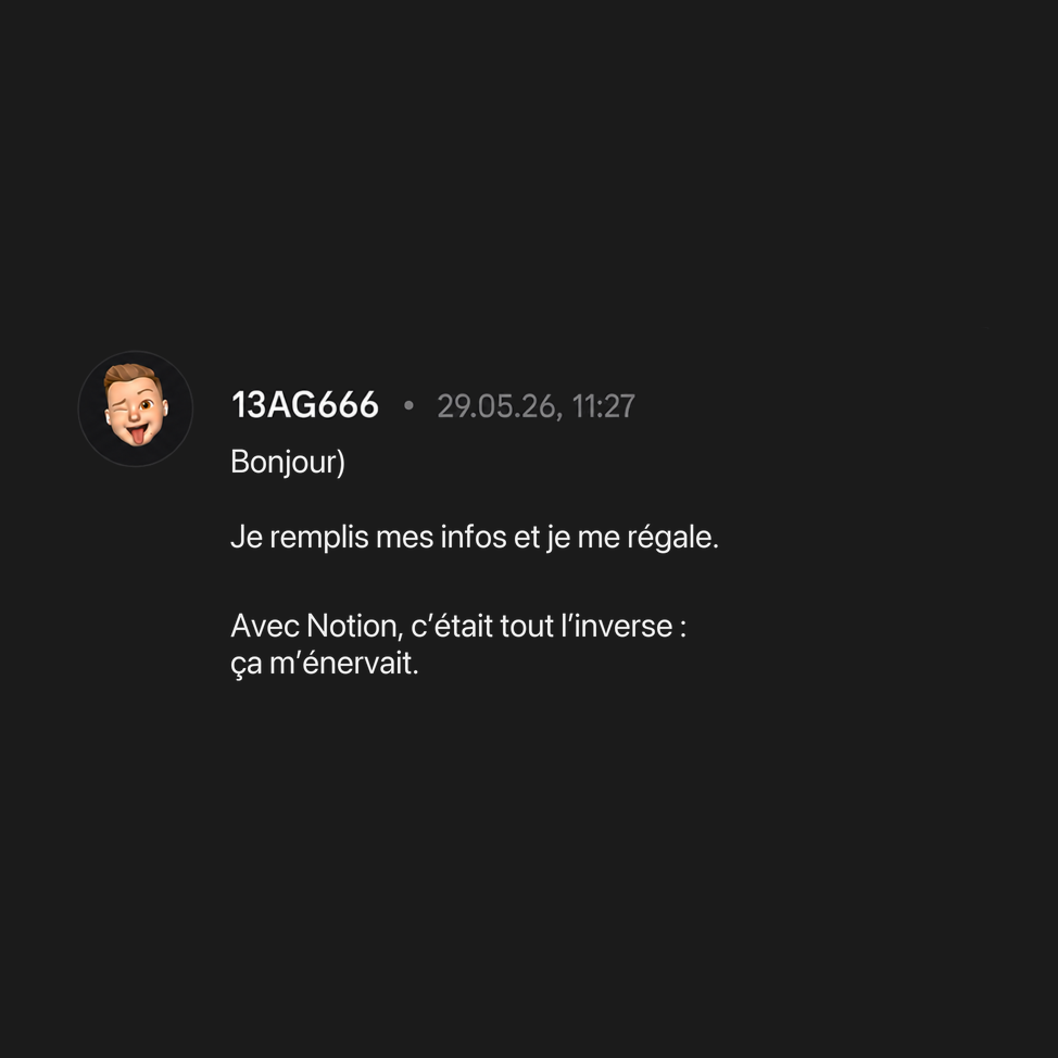 Avis de 13AG666