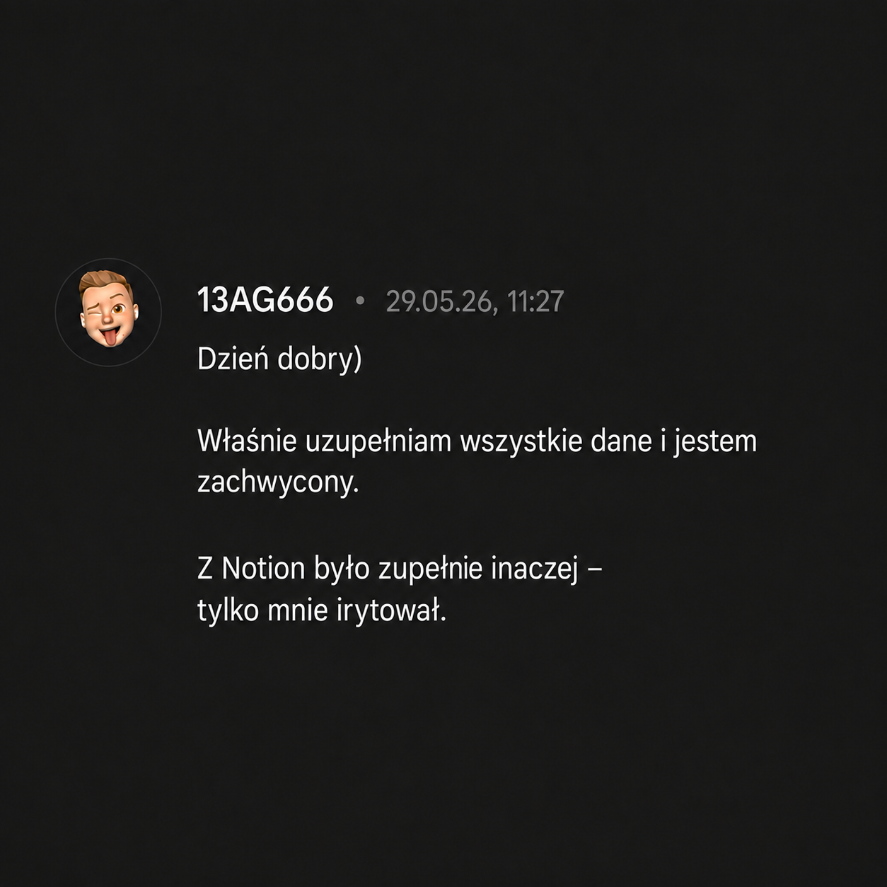 Opinia — 13AG666