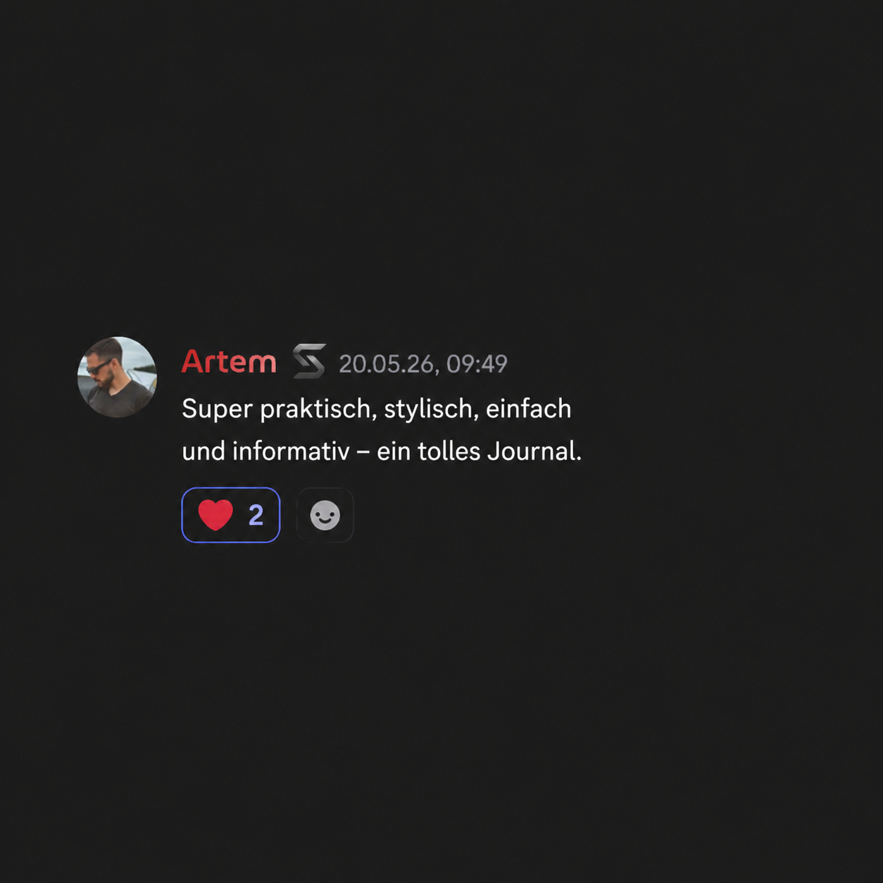 Bewertung — Artem