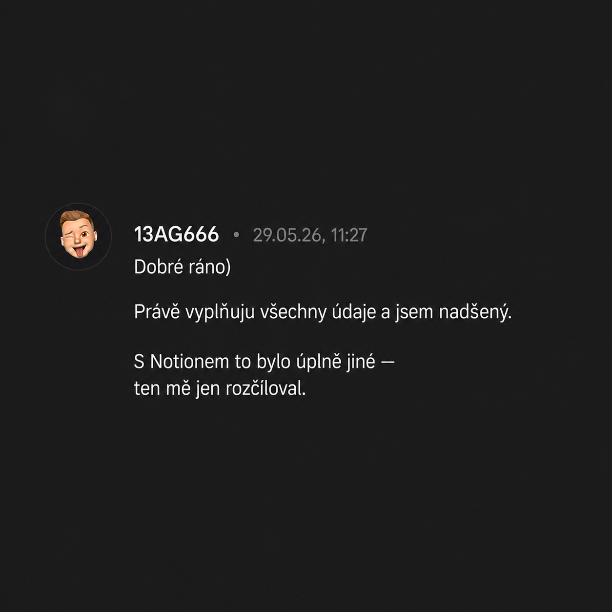 Recenze od 13AG666
