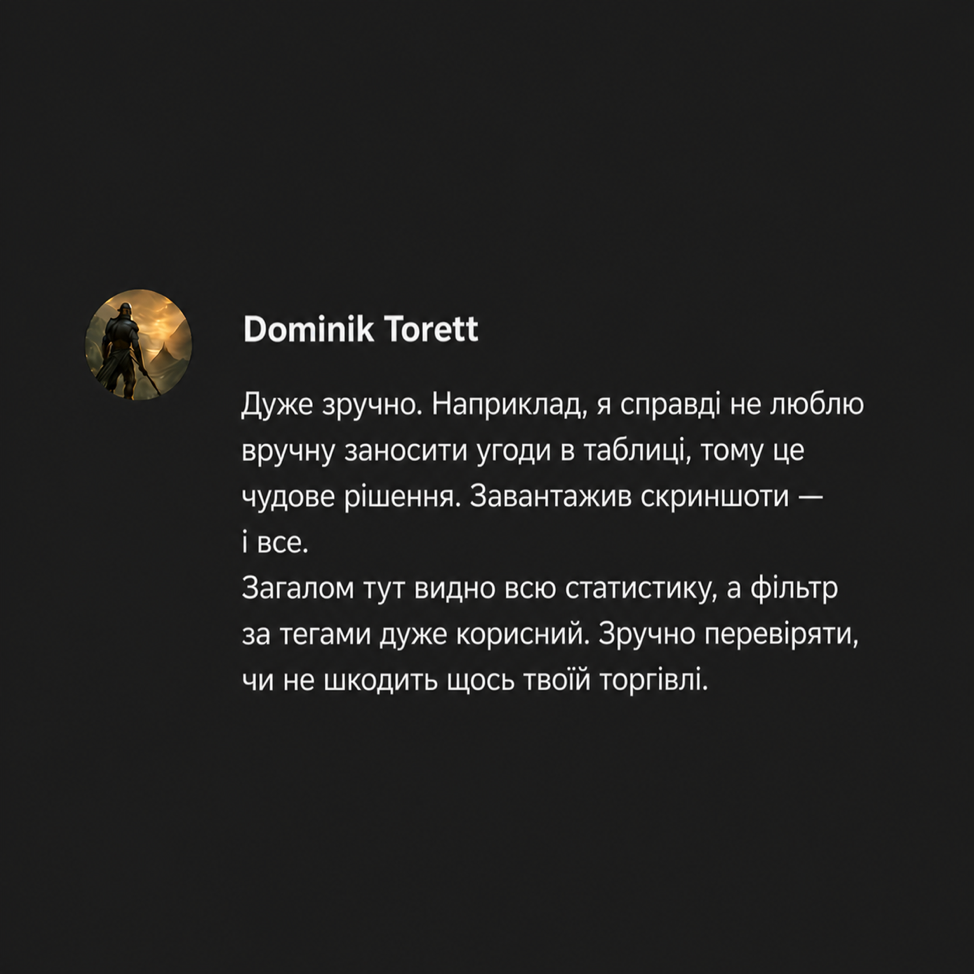 Dominik Torett review