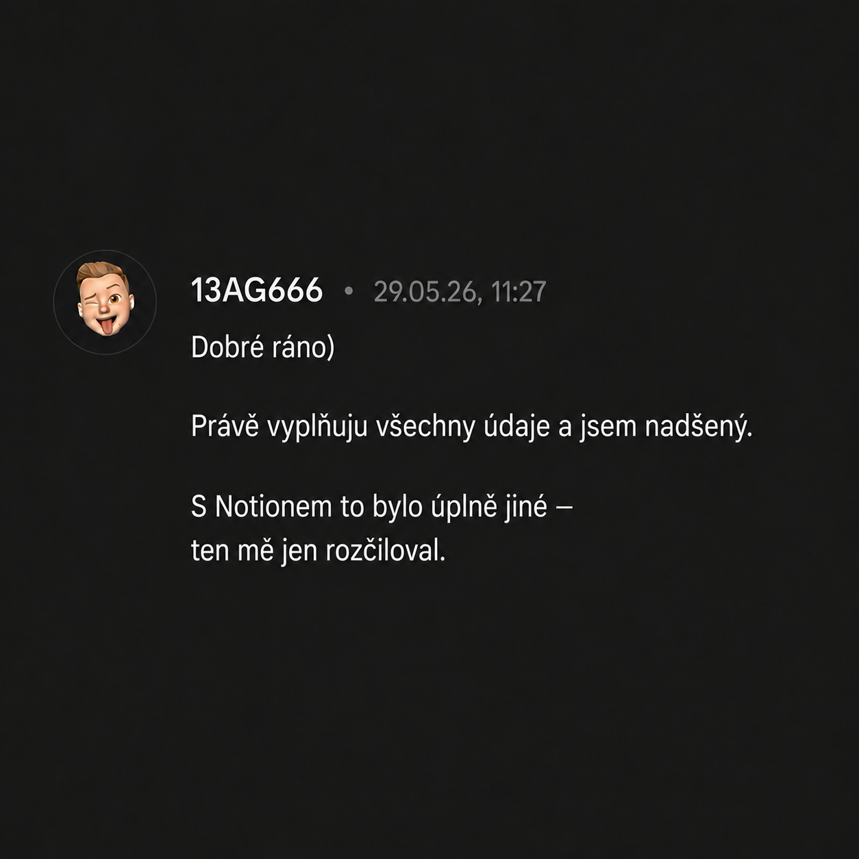 Recenze od 13AG666