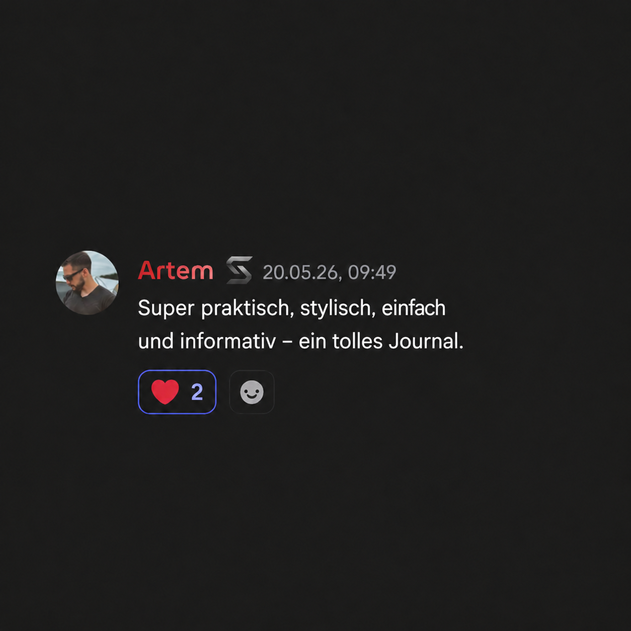 Bewertung — Artem